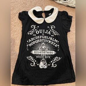 Ouija Board Collared Shirt